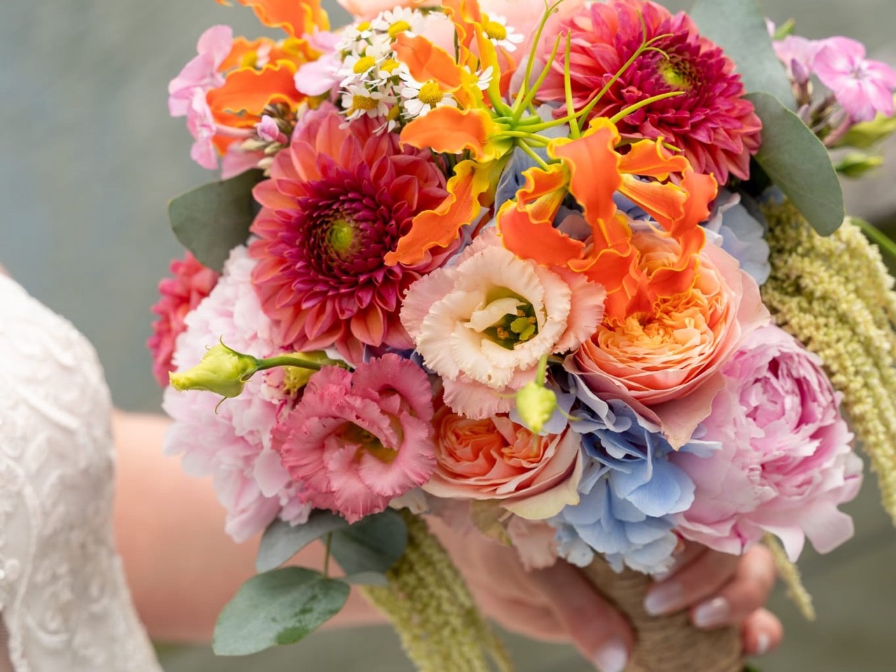 Bruidsbloemen door Bloemboutique Fleur