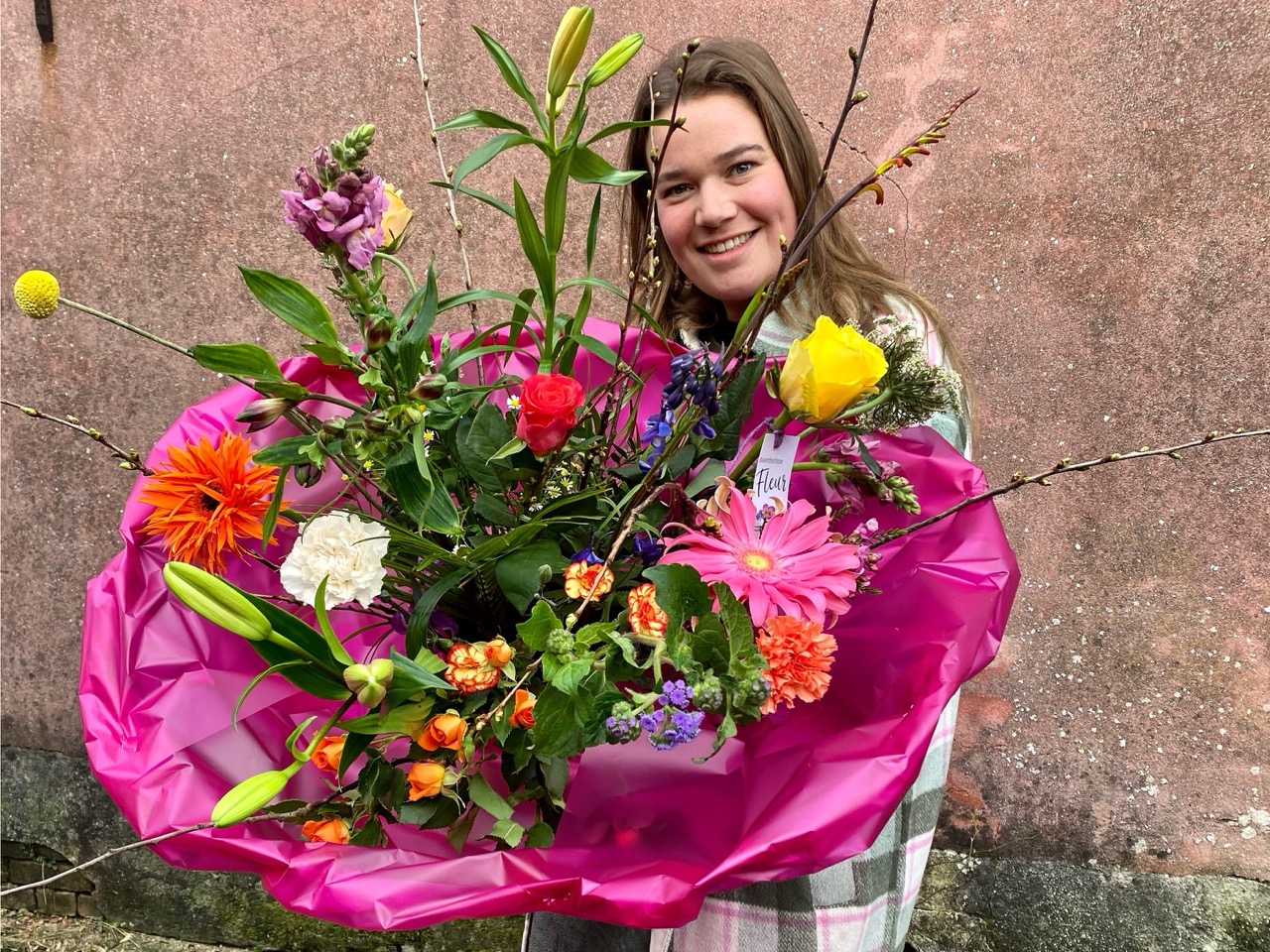 Bloemiste Fleur Kip